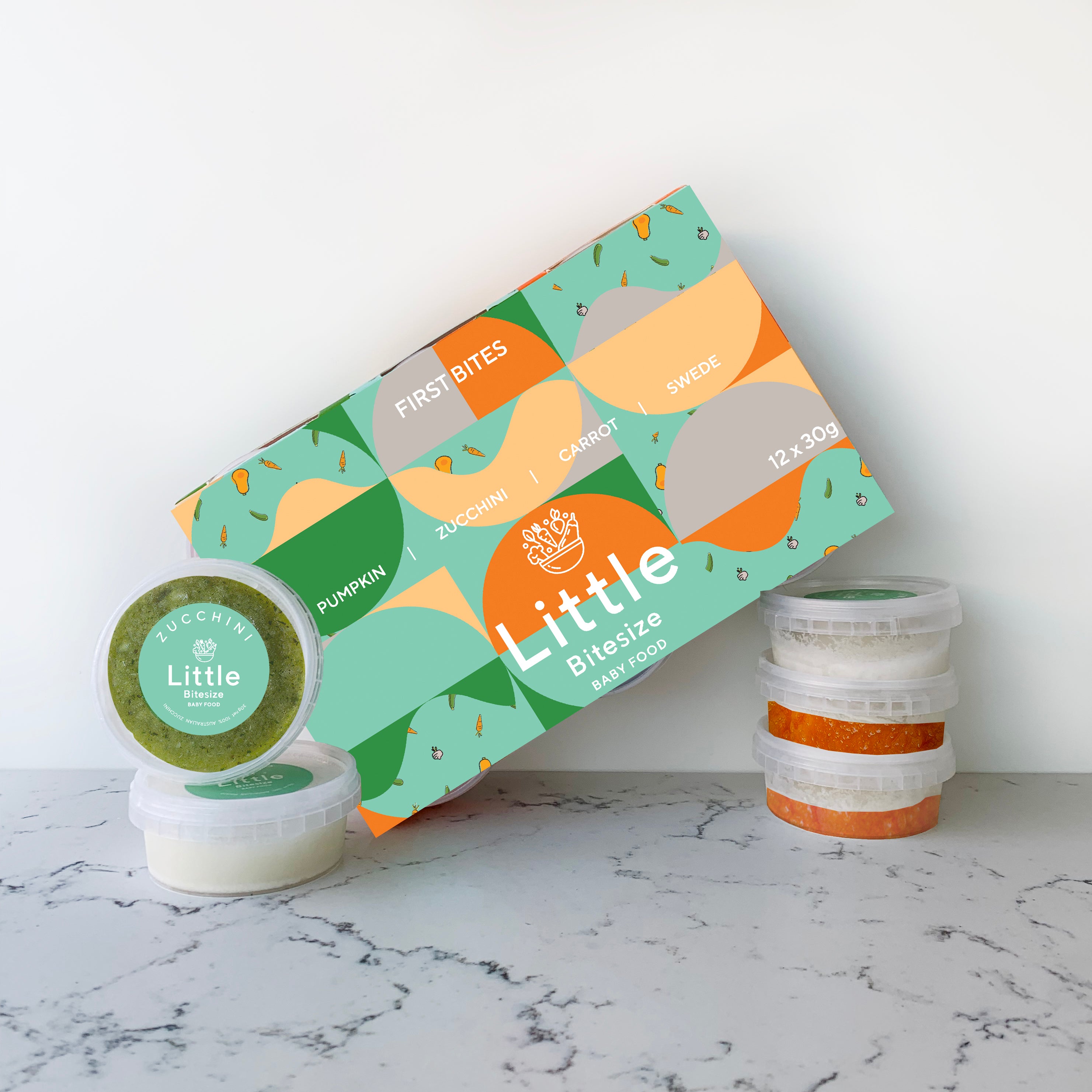 Baby's First Bites Pumpkin Zucchini Carrot | Little Bitesize