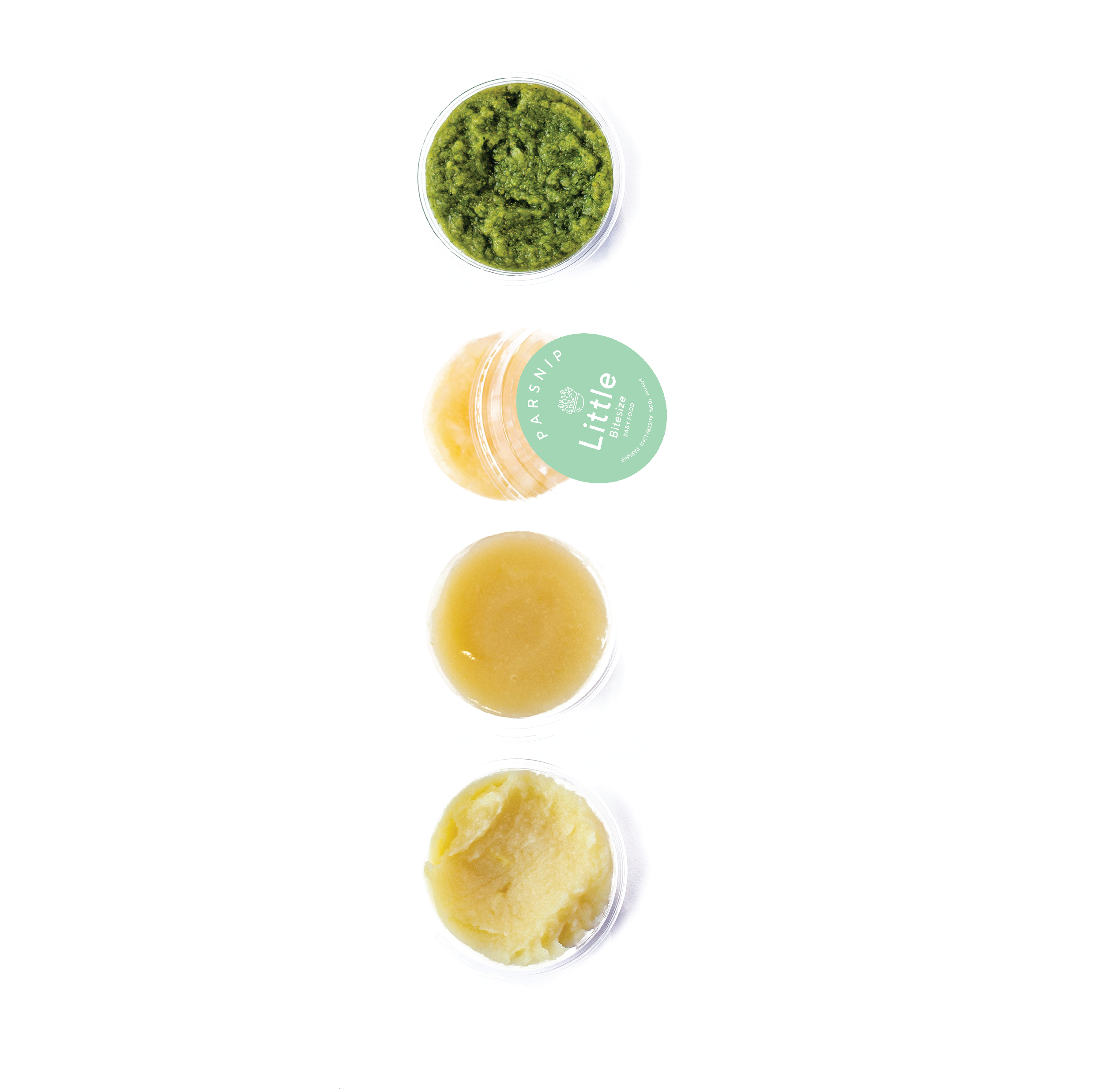 Baby's First Bites Broccoli Parsnip Apple Cauliflower | Little Bitesize