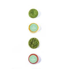 Baby's First Bites Pea Brussel Sprouts Corn Papaya | Little Bitesize
